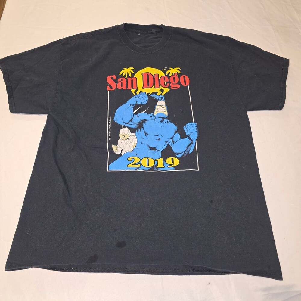 The Tick San Diego 2019 Graphic T-Shirt Black